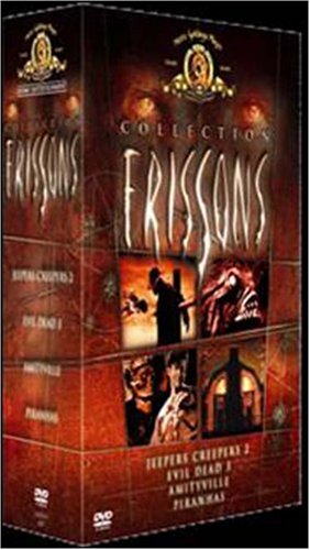 Coffret Frissons 4 DVD : Jeepers Creepers 2 / Evil dead 3 / Amityville / Piranhas Movies
