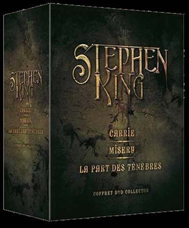 Coffret Stephen King 3 DVD: Carrie / Misery / La part des ténèbres Films