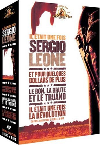 Coffret Sergio Leone 6 DVD : Le bon, la brute et le truand (Collector 2 DVD) / Et pour quelques dollars de plus (Collector 2 DVD) / Il était une fois la révolution (Collector 2 DVD) Movies