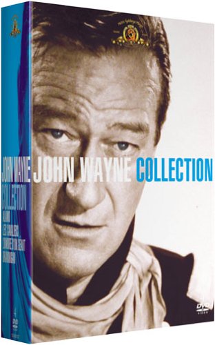 John Wayne collection : Alamo / Les cavaliers / Brannigan / L'ombre d'un géant - Coffret 4 DVD Films