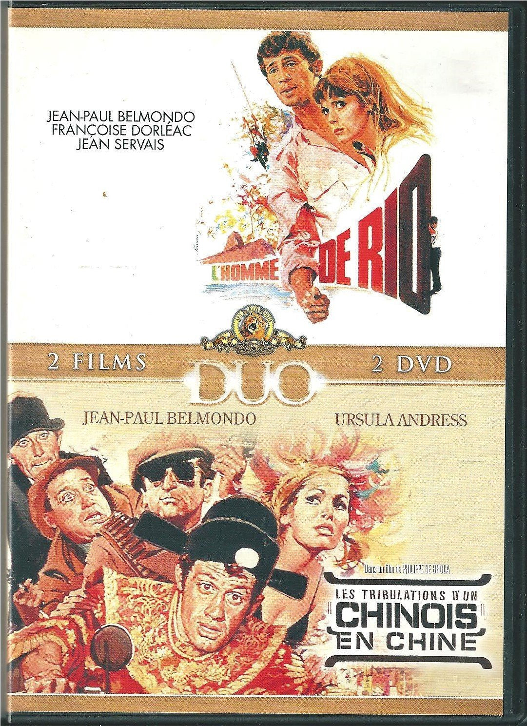 Les Tribulations d'un chinois en Chine / L'Homme de Rio - Coffret 2 DVD Films