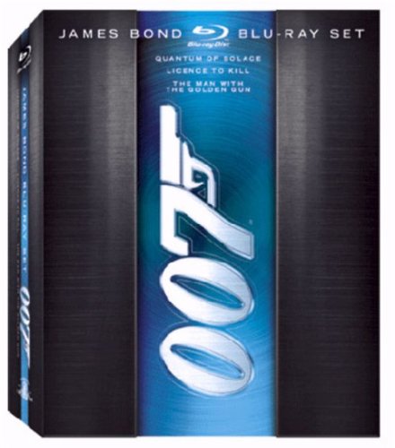Coffret James Bond 007 : Quantum of Solace ; Permis de tuer ; l'Homme au pistolet d'or Movies