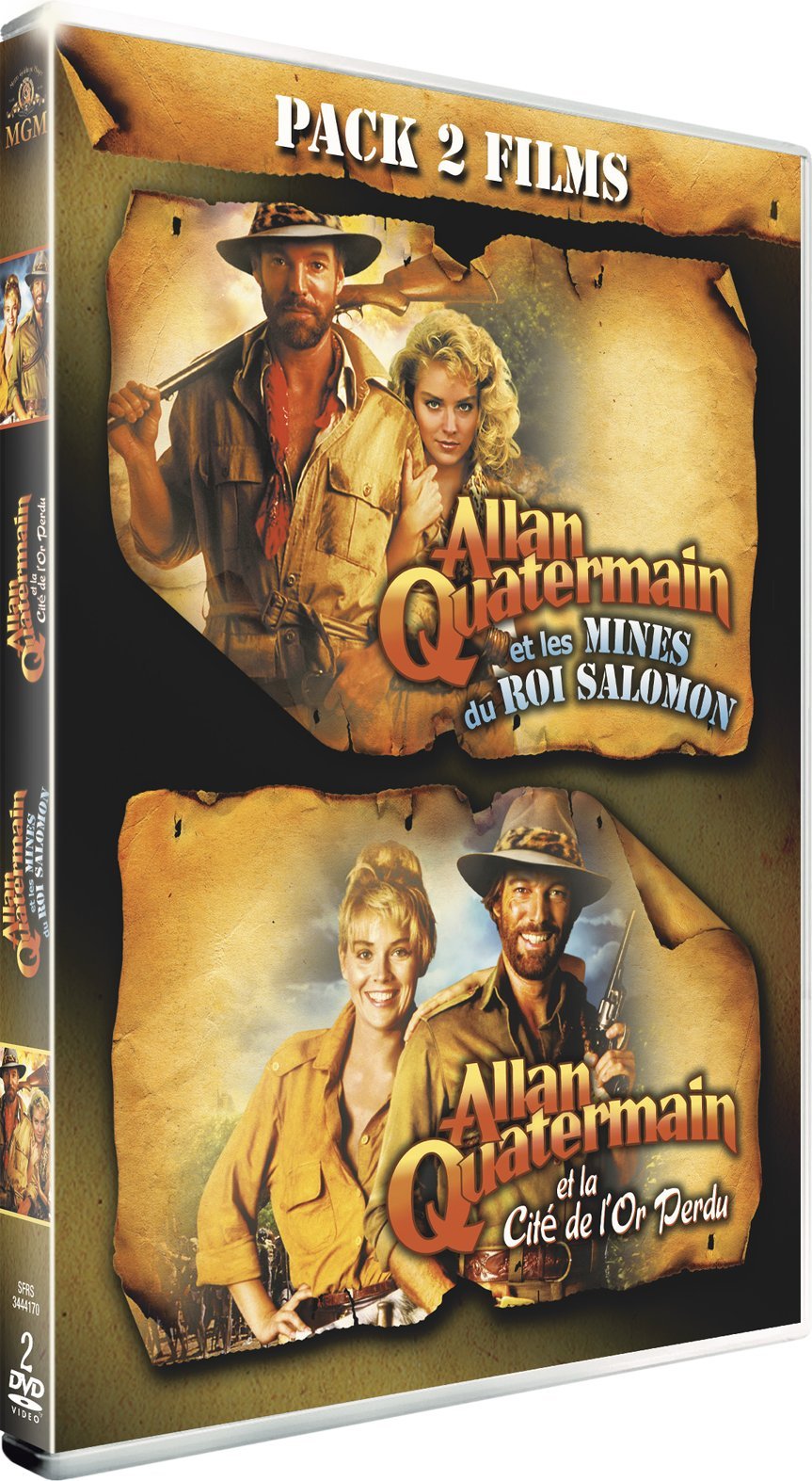 Coffret allan quatermain : allan quatermain et les mines du roi salomon ; allan quatermain et la cite de l'or perdu Movies
