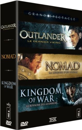 Coffret grand spectacle : Kingdom of war ; Nomad ; Outlander Films