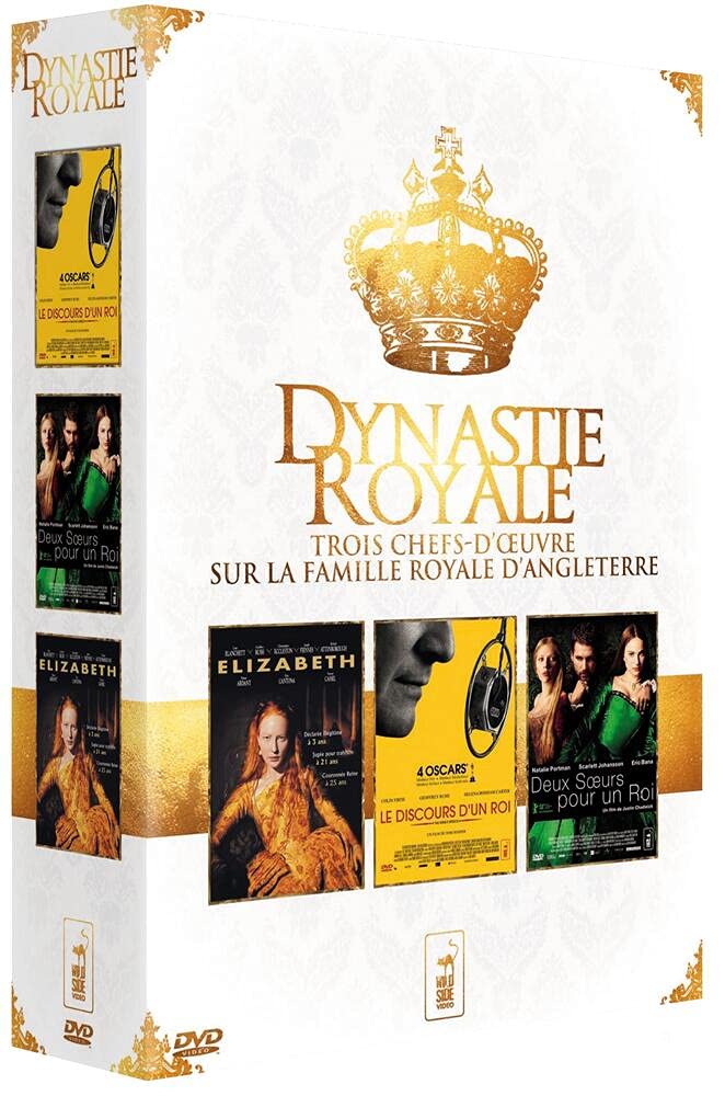 Coffret dynastie royale: Le discours d'un roi / Deux soeurs pour un roi / Elizabeth Films