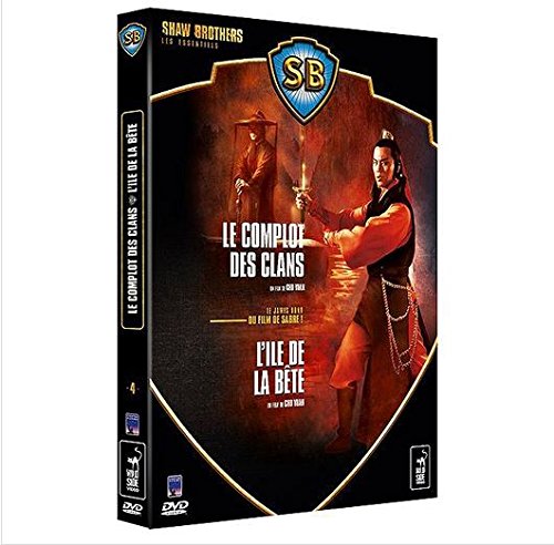 Coffret Shaw Brothers-Le James Bond du Film de Sabre-Le Complot des Clans + L'île de la bête Movies