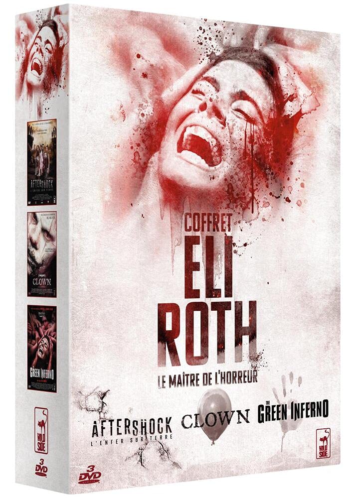 Coffret eli roth 3 films : green inferno ; clown ; aftershock Films