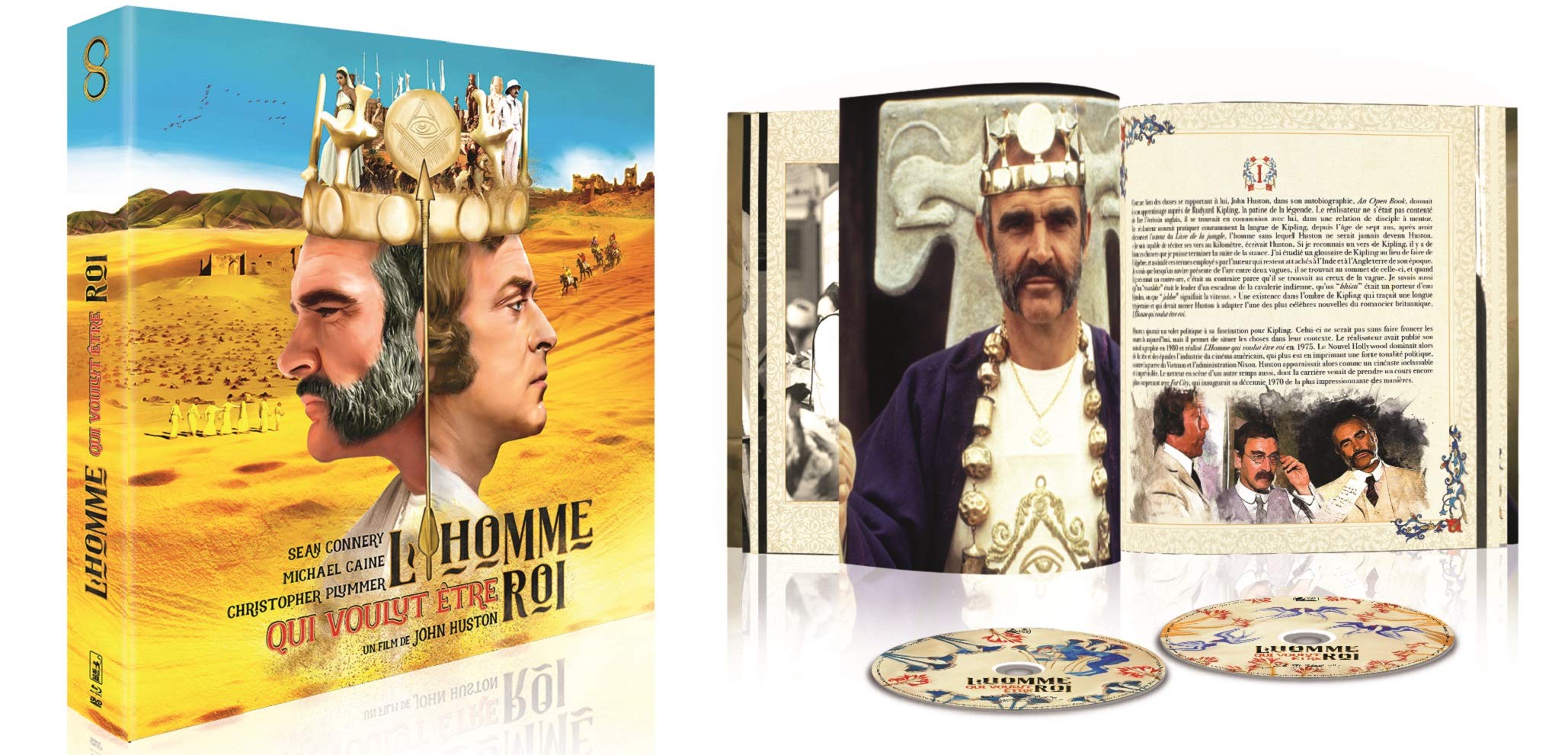 l'homme Qui voulut être Roi dvd