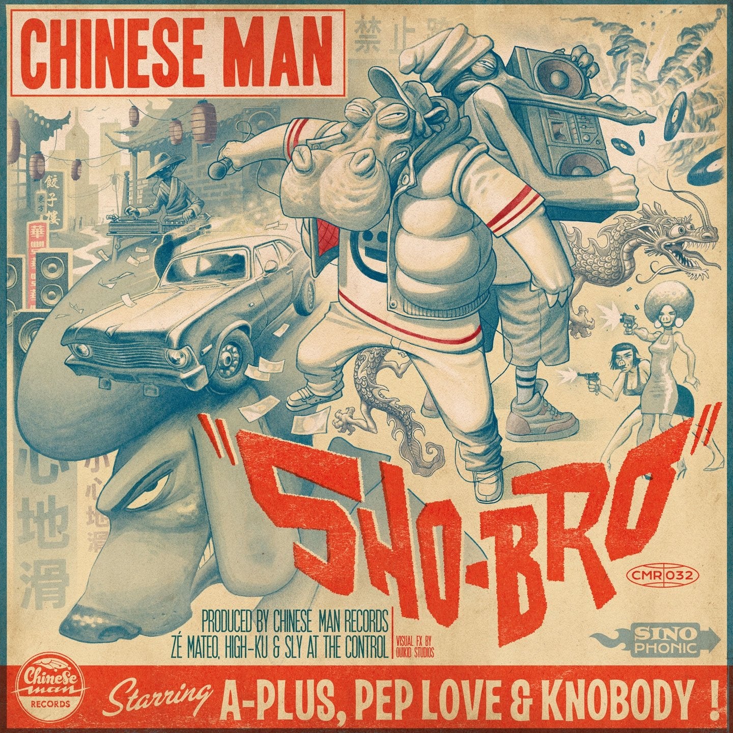 Sho-Bro/Vinyle Rouge Transparent cd