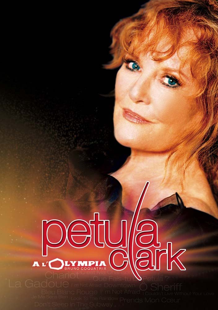 Petula Clark Leben sie an der Olympia (Paris - Frankreich) Films