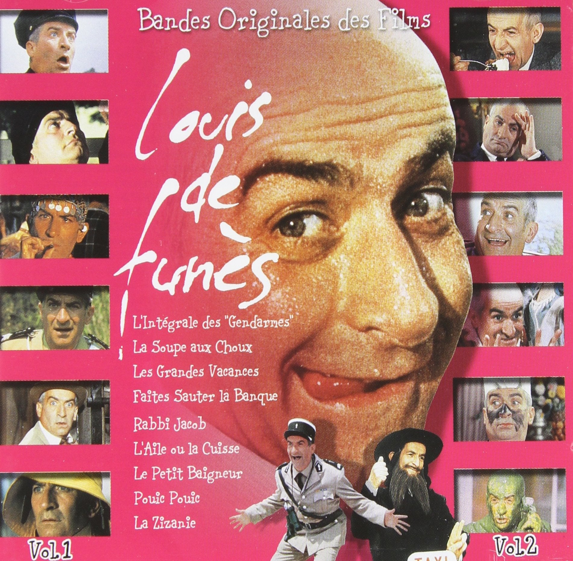 Louis De Funss-Bandes Originales Des Film Vol.1 &2 Soundtracks & Musicals