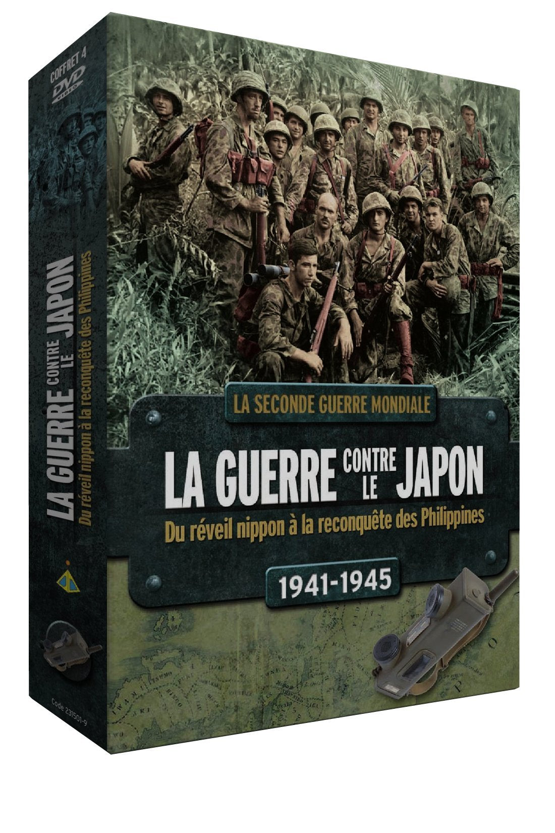 Coffret 4 DVD : La guerre contre le Japon Vol. 1 : du réveil nippon à la reconquête des Philippines 1941-1945 Movies