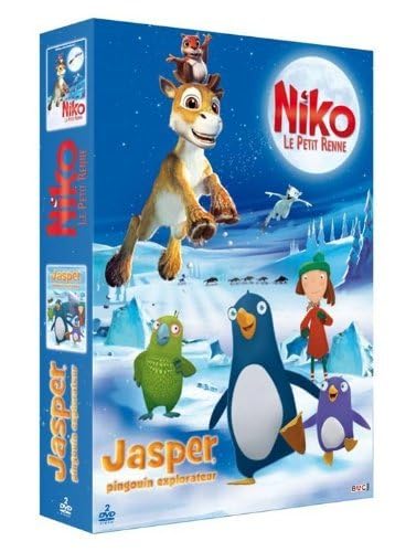 Coffret special hiver : jasper pingouin explorateur ; niko le petit renne Films