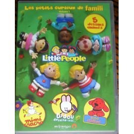 LES PETITS CURIEUX DE FAMILI. VOLUME1- 5 DESSINS ANIMES - LITTLE PEOPLE/MIMI CRACRA/DIDOU DESSINE -MOI/BEBE CLIFFORD. Music