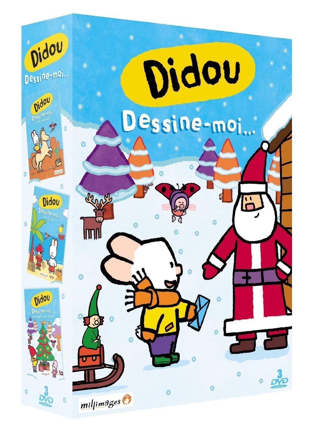 Coffret didou, vol. 3 : dessine moi...un cheval ; un pirate ; un sapin de noël Films