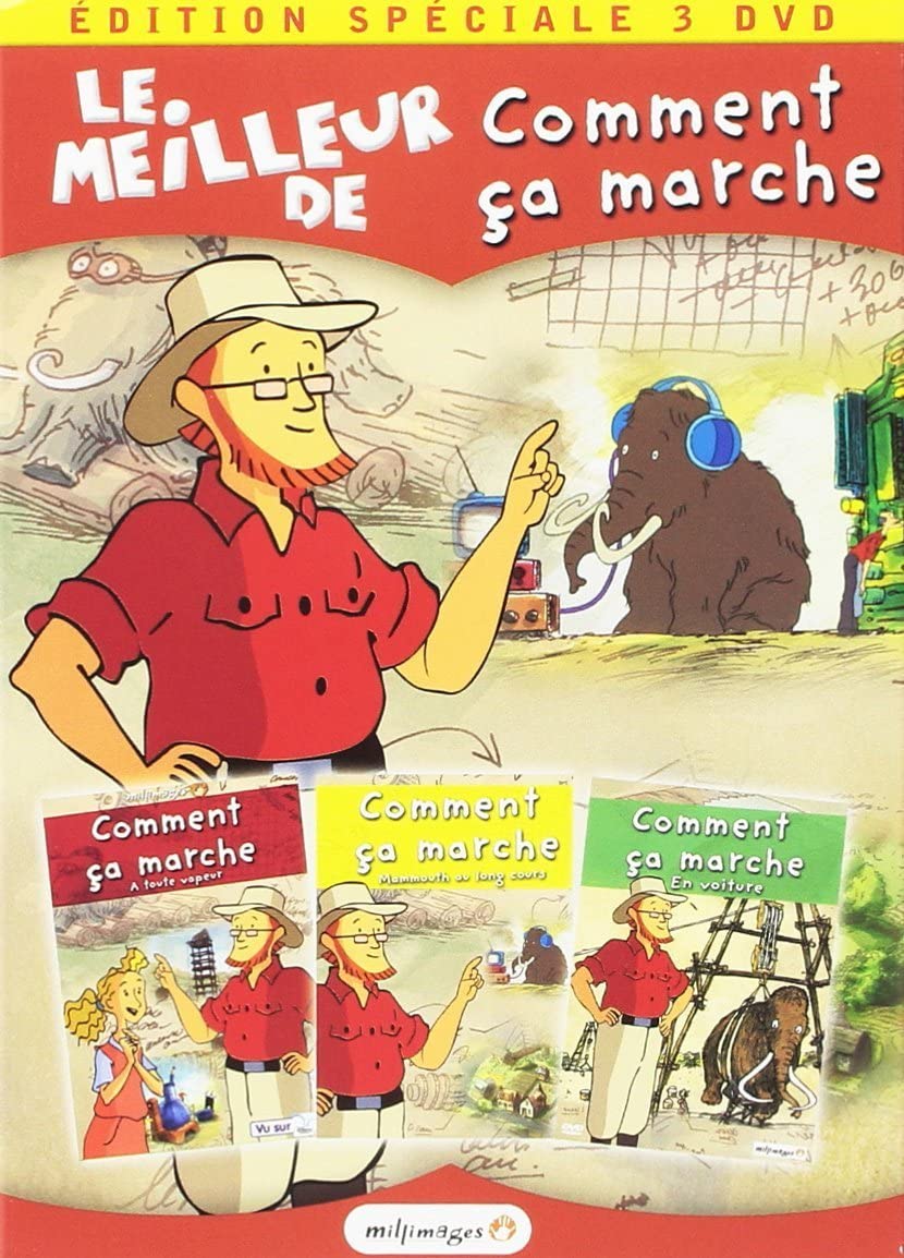 Coffret comment ca marche? : à toute vapeur ; mammouth au long cours ; en voiture Movies