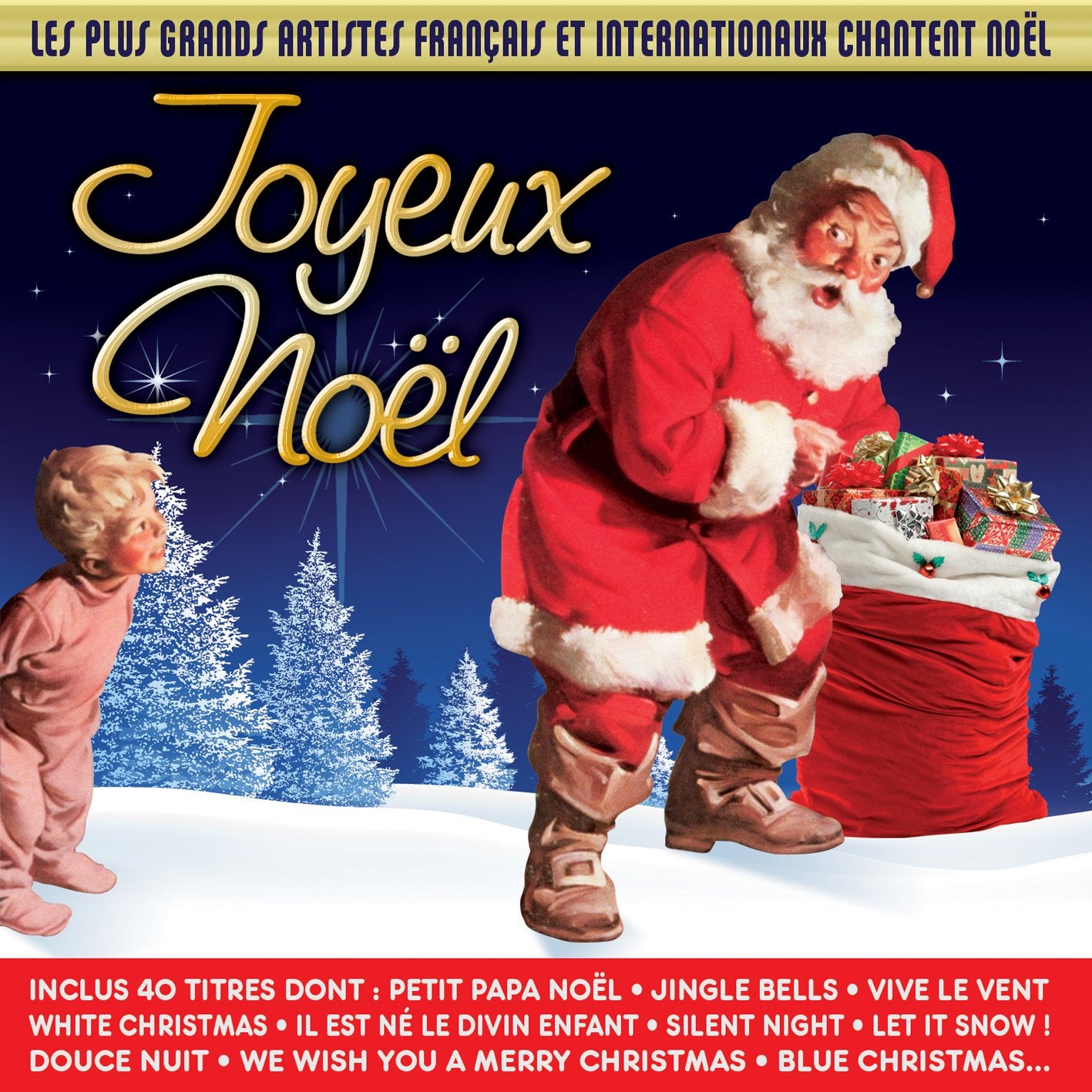 Joyeux (Plus Grands Artistes Francais Et Internationaux Chantent Noël) cd