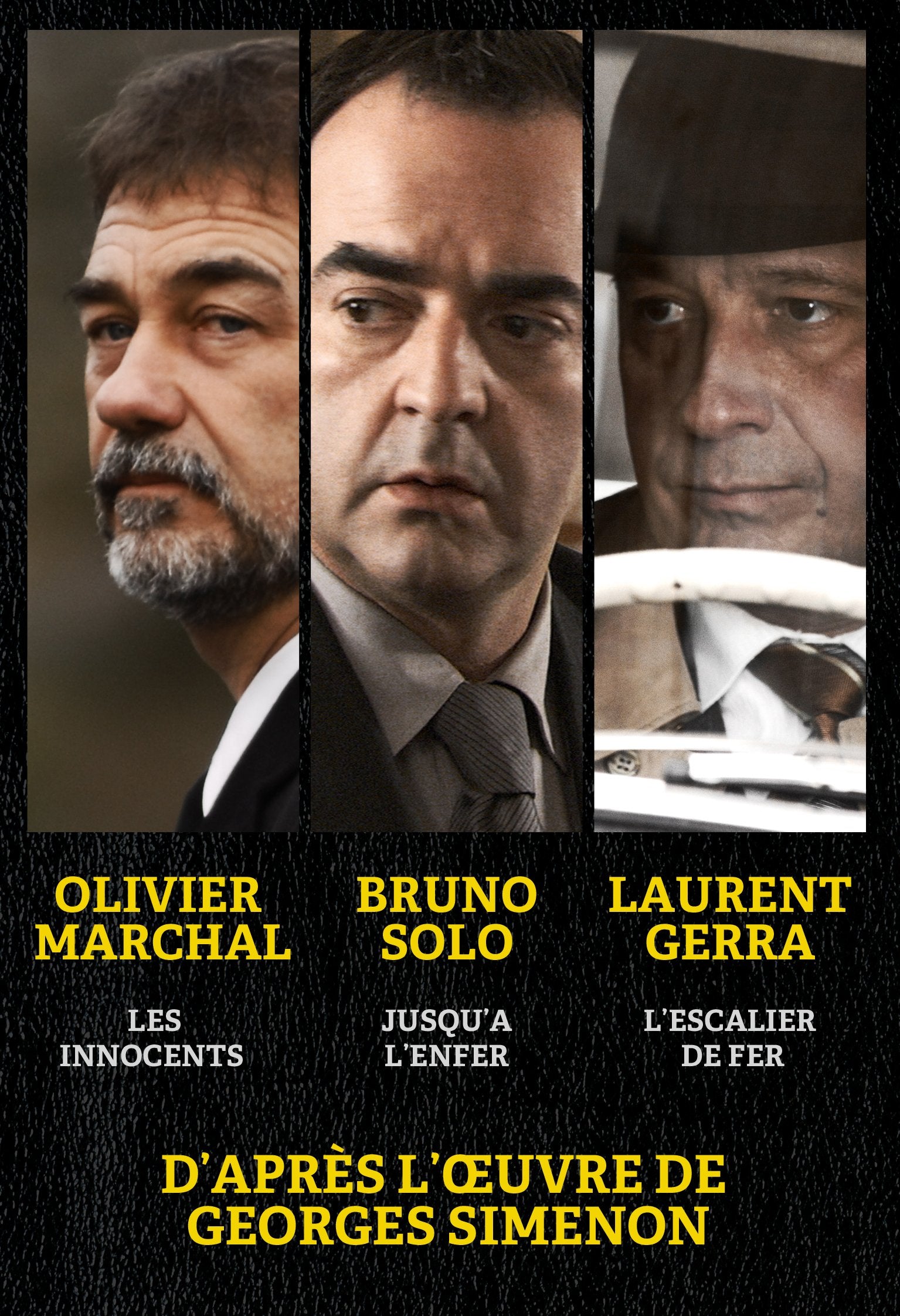 Coffret Simenon (Les Innocents - Jusqu'à L'enfer - L'escalier De Fer) Films