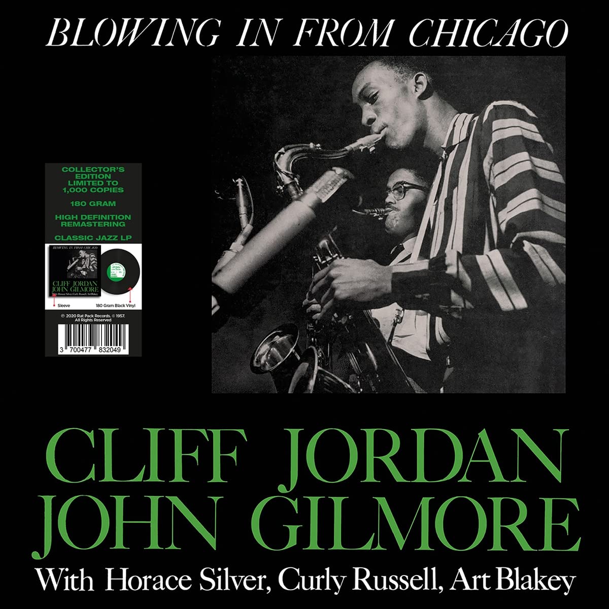 Blowing in from Chicago-LP 30cm Noir 180 Grammes cd