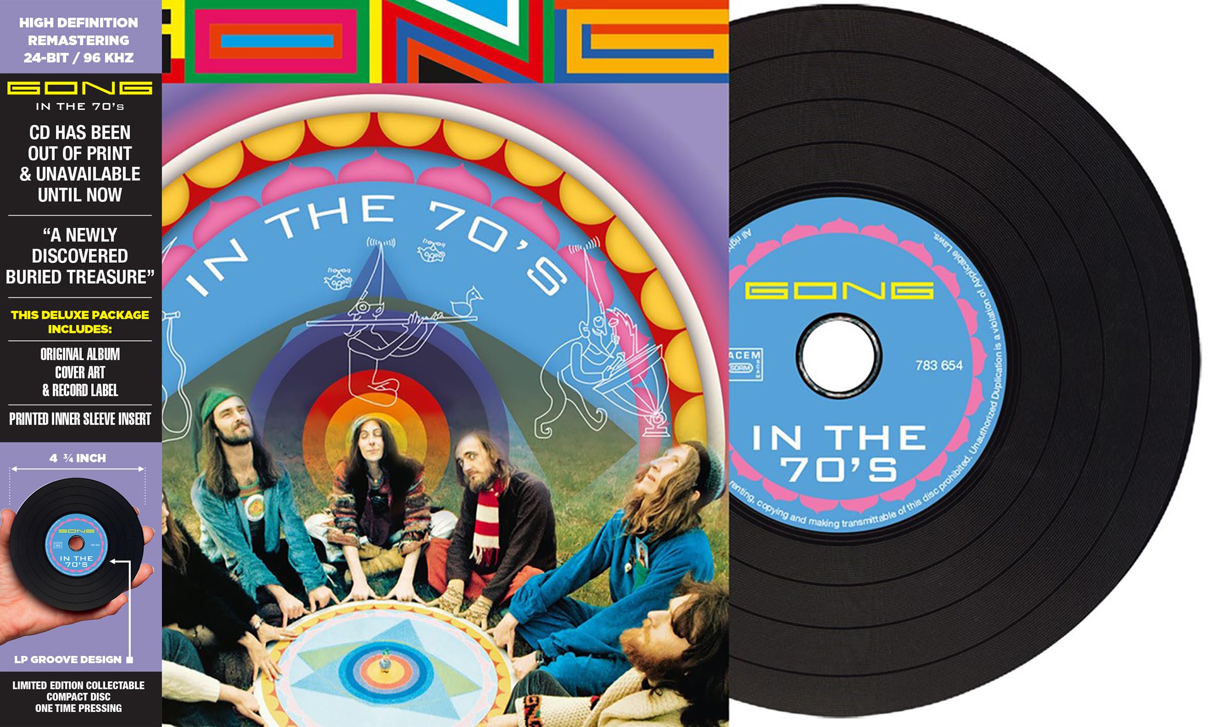 In The 70's - Paper Sleeve - CD Vinyl Replica Deluxe cd