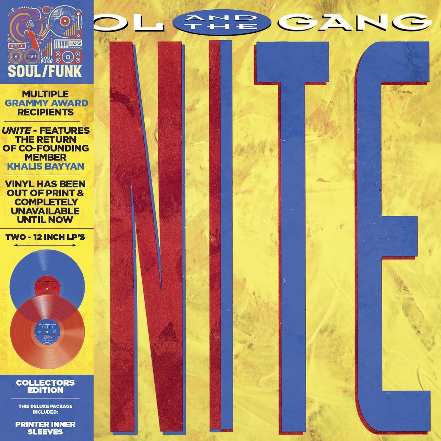 Unite 2LP 30cm Bleu Et Rouge cd
