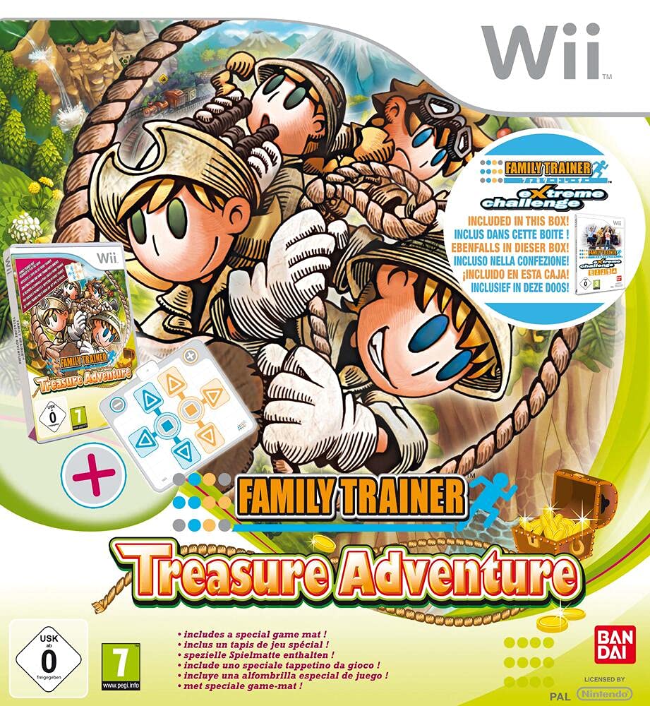 Family Trainer - Treasure Adventure inkl. Aktionsmatte Wii