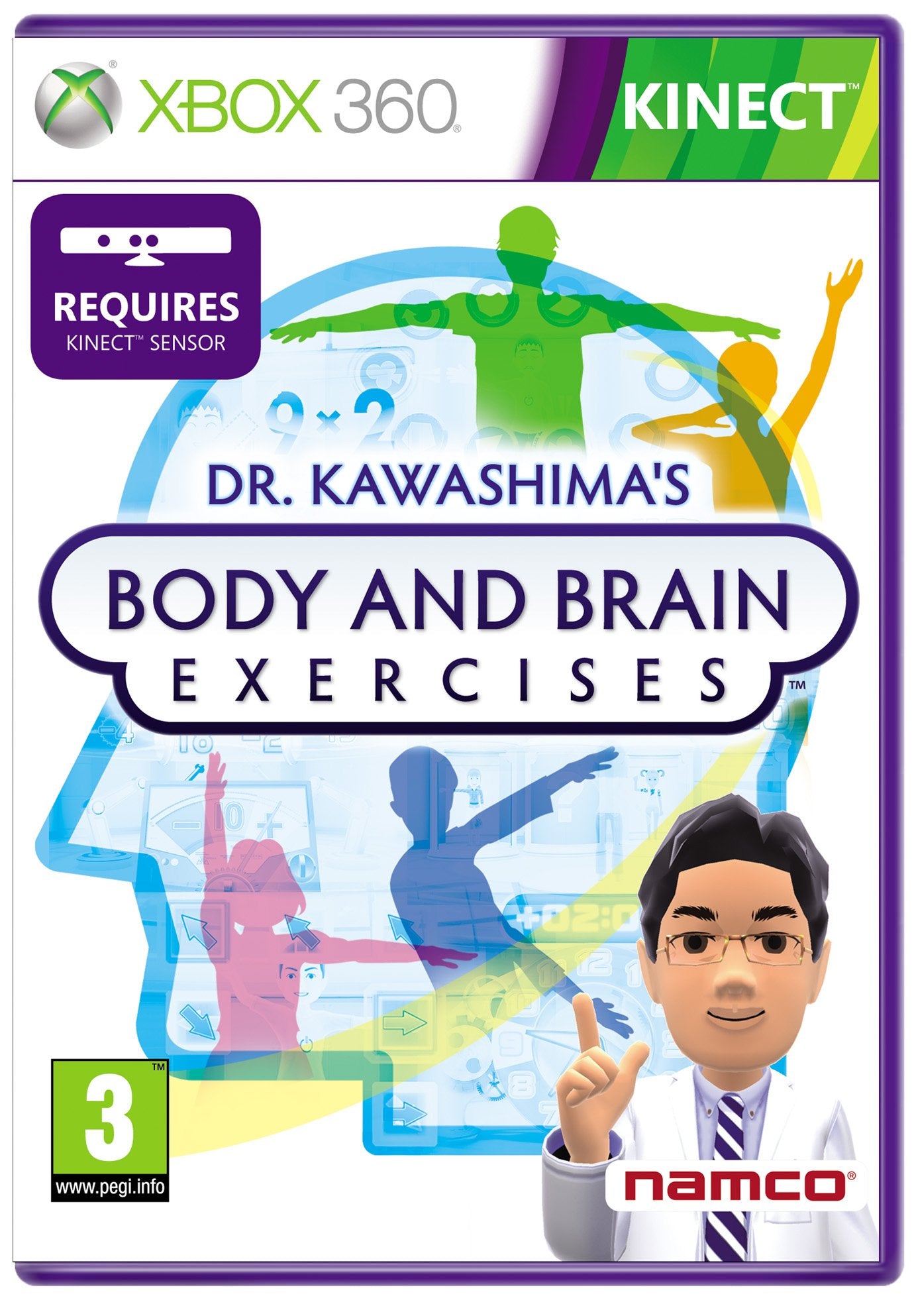 NAMCO BANDAI PARTNERS DR KAWASHIMAS BRAIN & BODY EX game