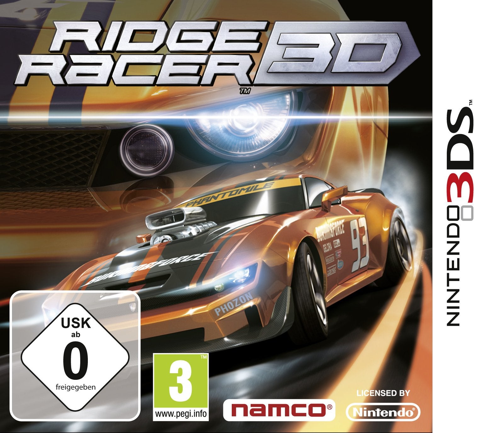 Ridge Racer 3D Nintendo DS