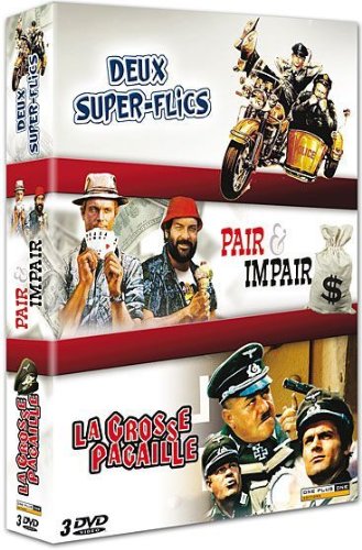 Coffret terence hill et bud spencer : deux super-flics ; pair et impair; la grosse pagaille Movies