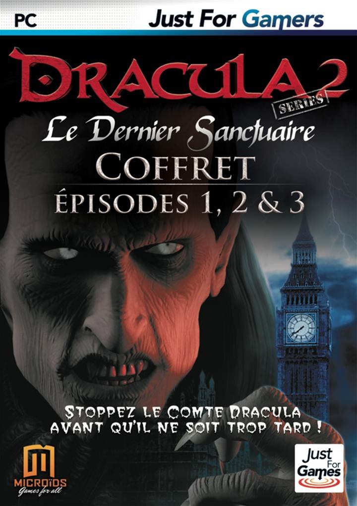 Dracula 2 : le dernier sanctuaire series - épisodes 1+2+3 game