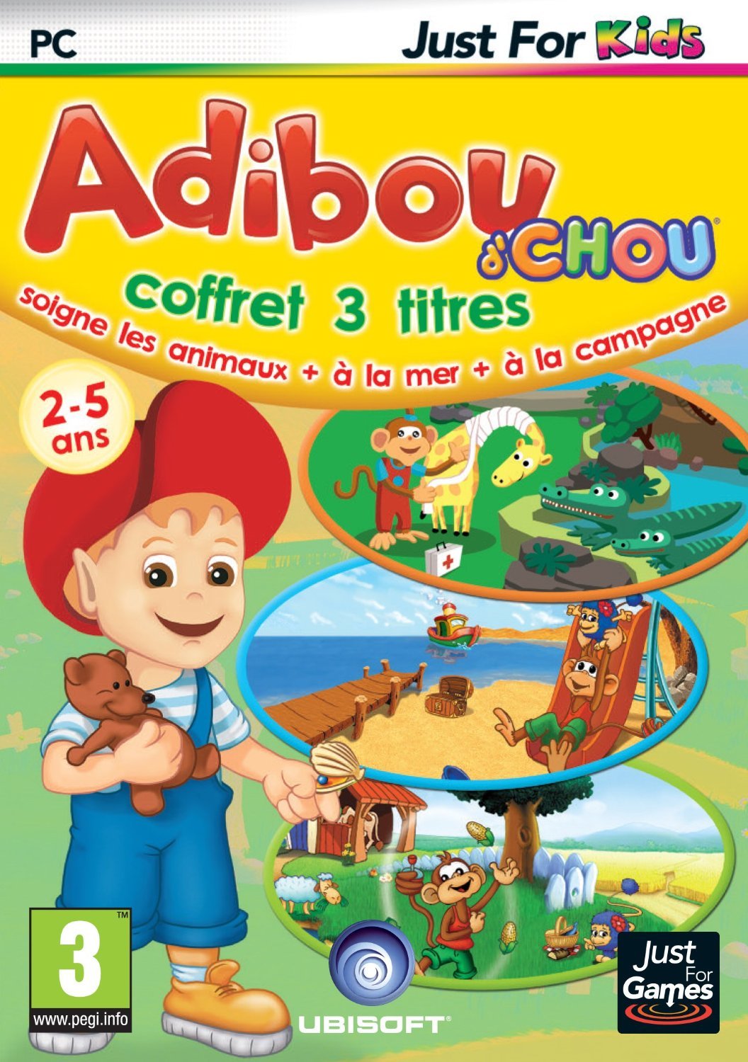 Adiboud'Chou à la Mer + Adiboud'Chou à la Campagne + Adiboud'Chou : soigne les animaux PC