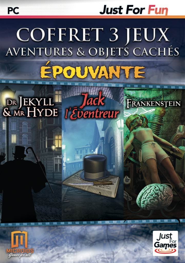Dr Jekyll & Mr Hyde + Frankenstein + Mystery Murders : jack l'éventreur - édition extended game