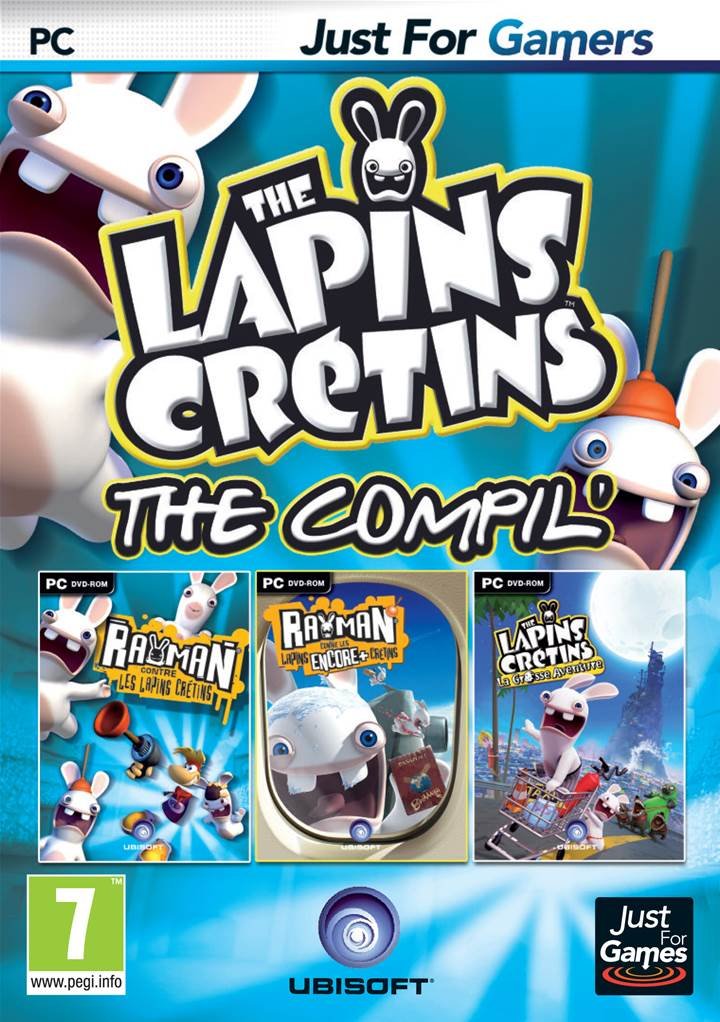 Rayman contre les Lapins crétins + Rayman contre les Lapins encore plus crétins + La grande Aventure PC