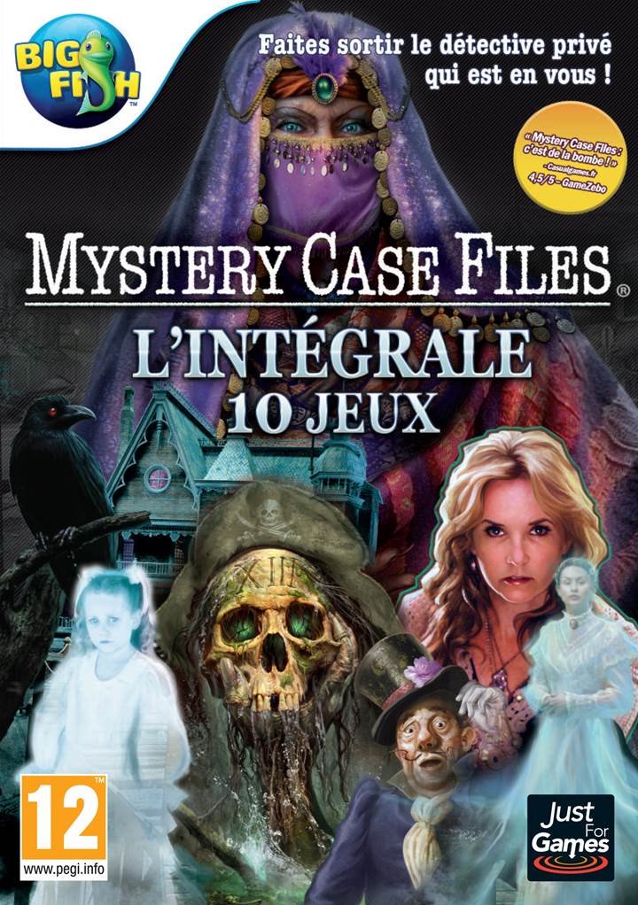 Les Intégrales Big Fish: Mystery Cases Files 1 à 10 game