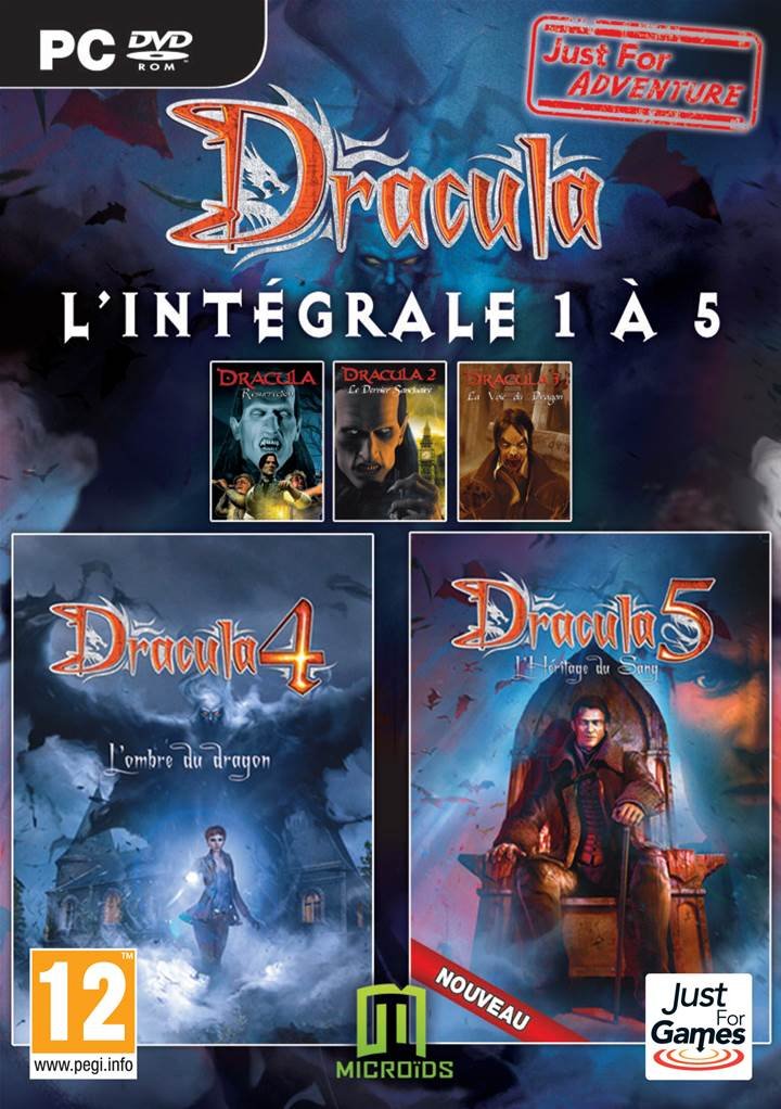 Dracula : l'intégrale 1 + 2 + 3 + 4 + 5 + l'Héritage du Sang game