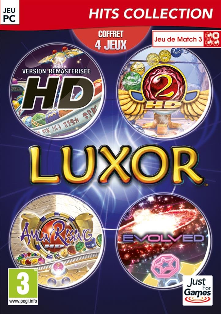 Pack Luxor : Luxor Hd + Luxor Amun Rising Hd + Luxor 2 Hd Luxor Evolved game