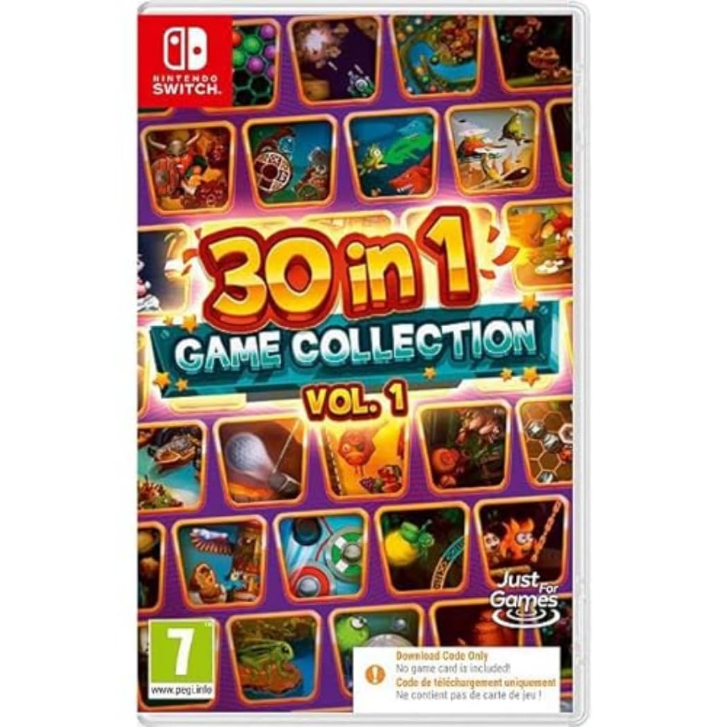 30 in 1 Game Collection Vol. 1 Nintendo SWITCH (CODE DE TÉLÉCHARGEMENT) game