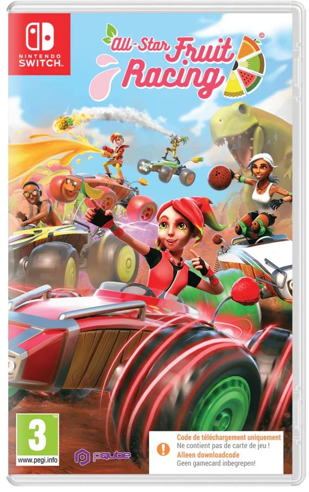 All Star Fruit Racing Nintendo SWITCH - Code de Téléchargement Uniquement. Ne contient pas de disque de jeu ! game