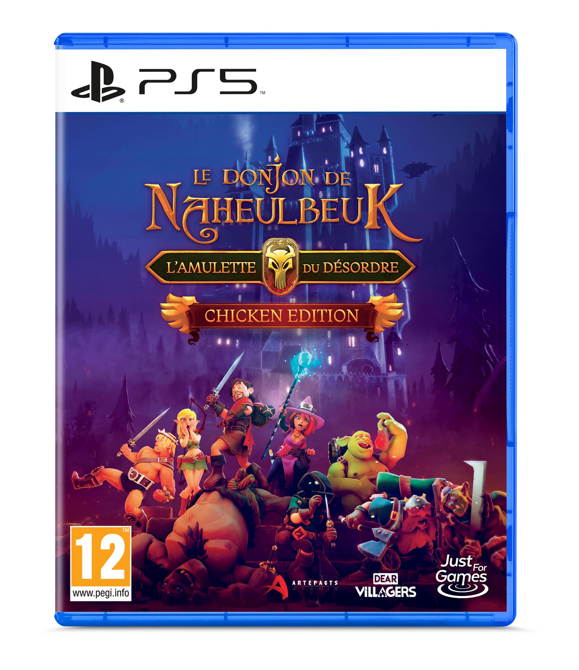 Le Donjon de Naheulbeuk L'Amulette du Désordre Chicken Edition game