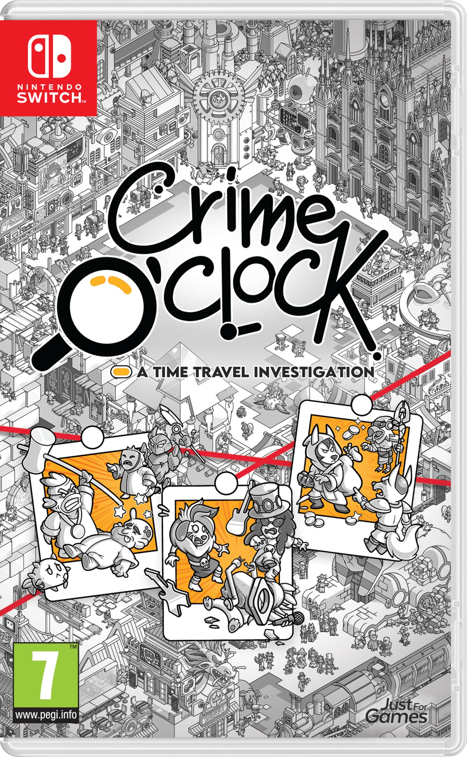 Crime O'Clock Nintendo SWITCH - Code de Téléchargement Uniquement. Ne contient pas de disque de jeu ! game