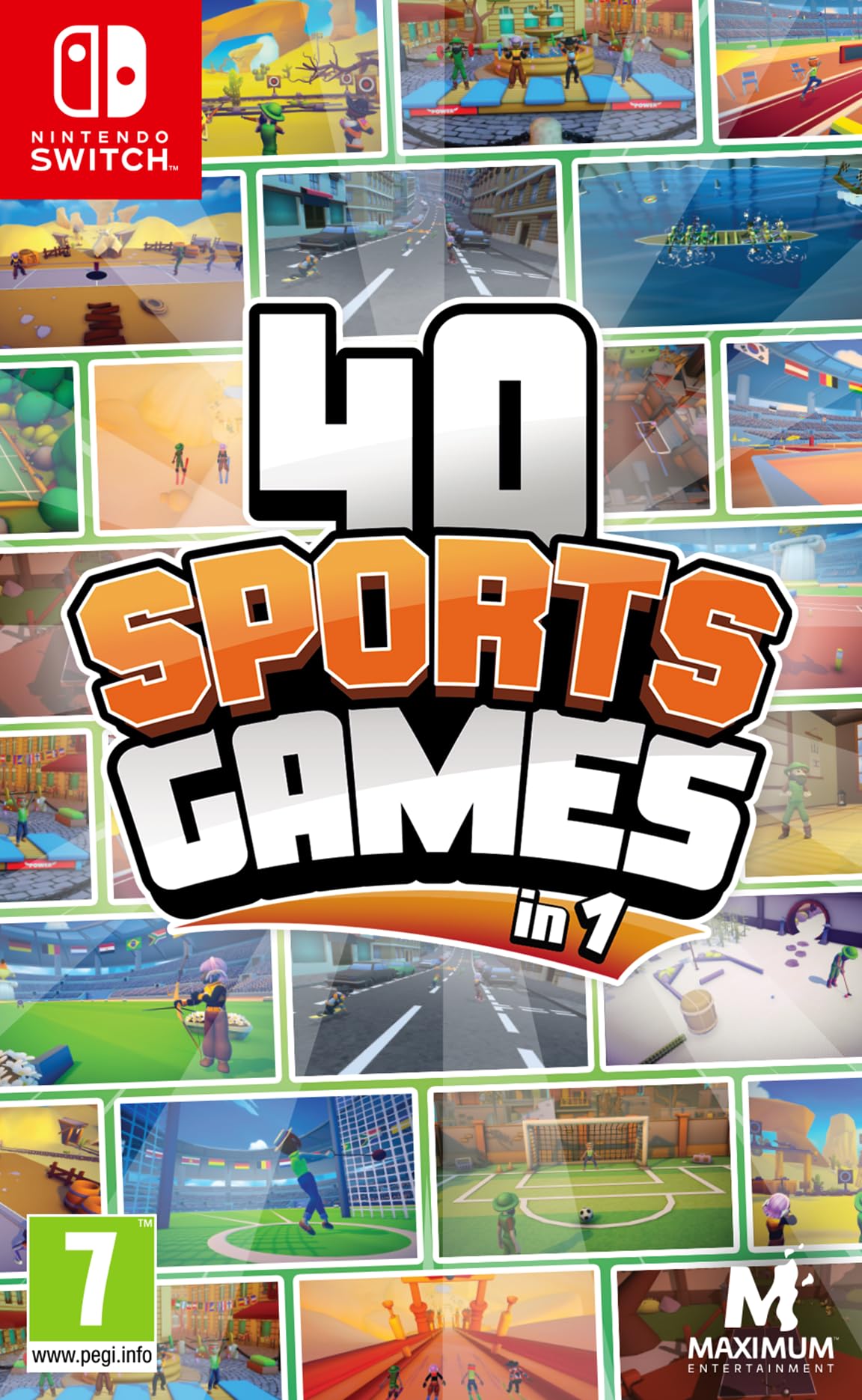 40 Sports Games in 1 Nintendo Switch game