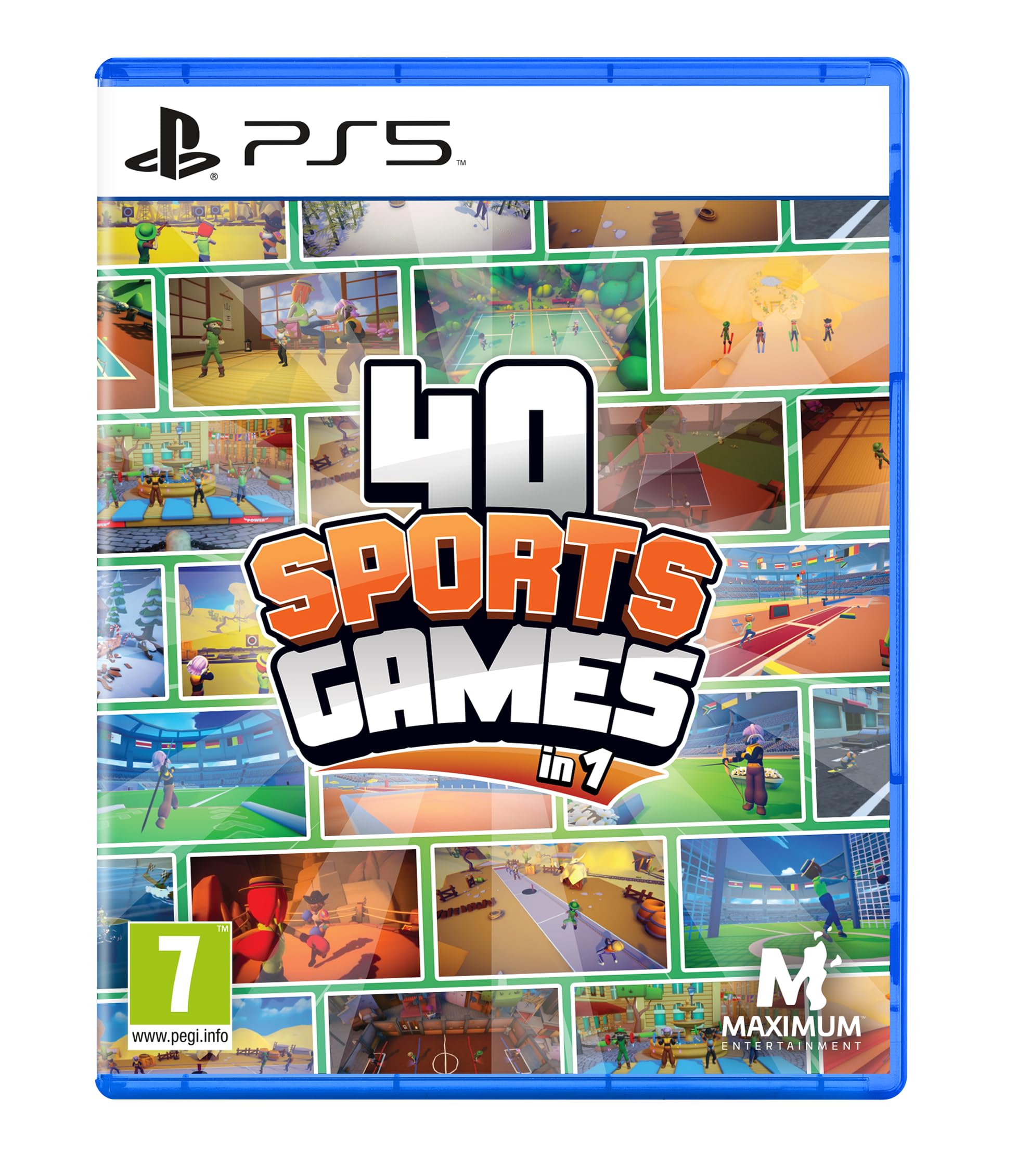 40 Sports Games in 1 game