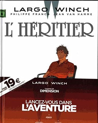 BIPACK LARGO WINCH T1+T2 (A PRIX REDUIT)+ BANDEAU ET FILM book