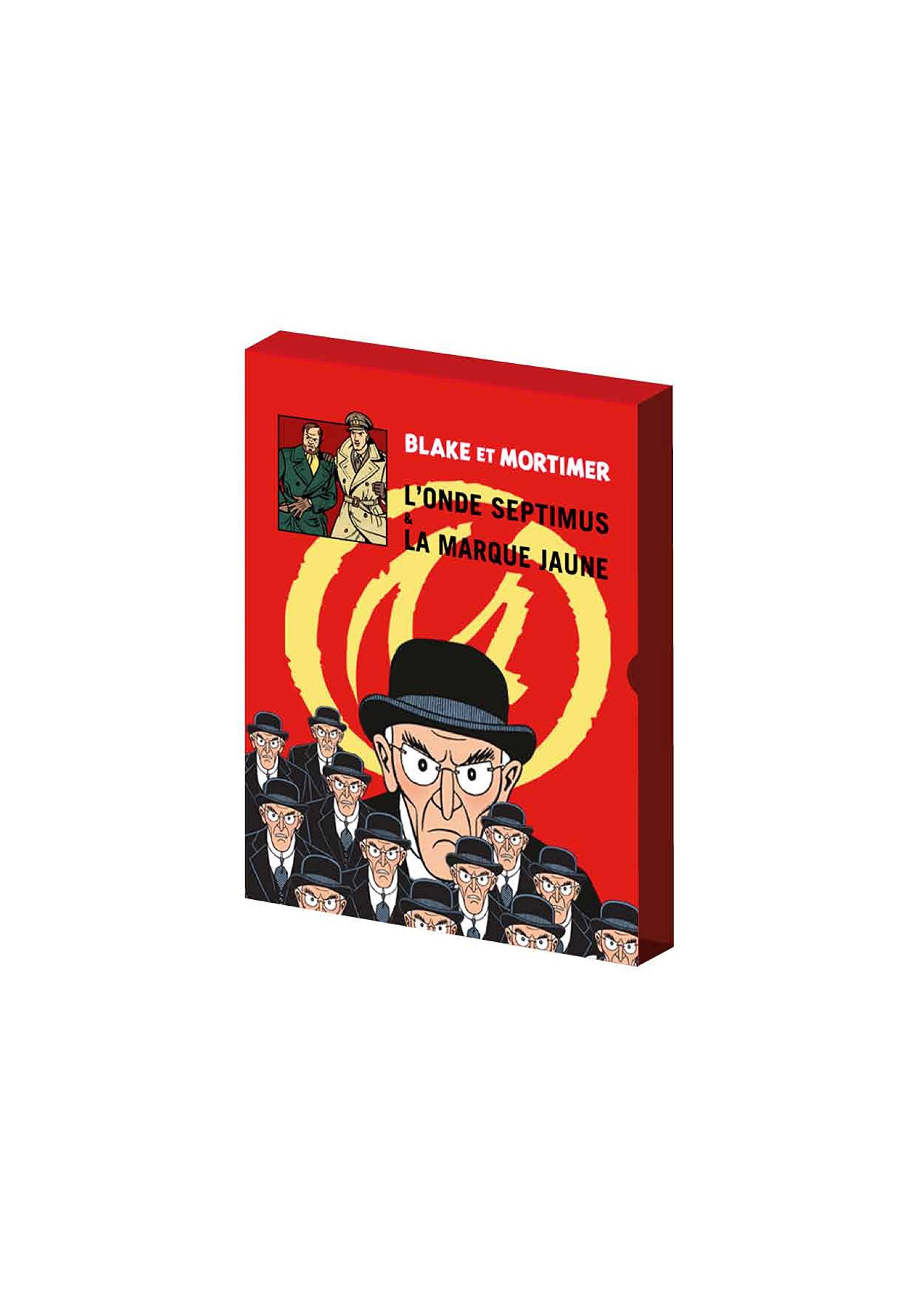 FOURREAU BLAKE ET MORTIMER T22 + T6: La marque jaune - L'onde Septimus Manga