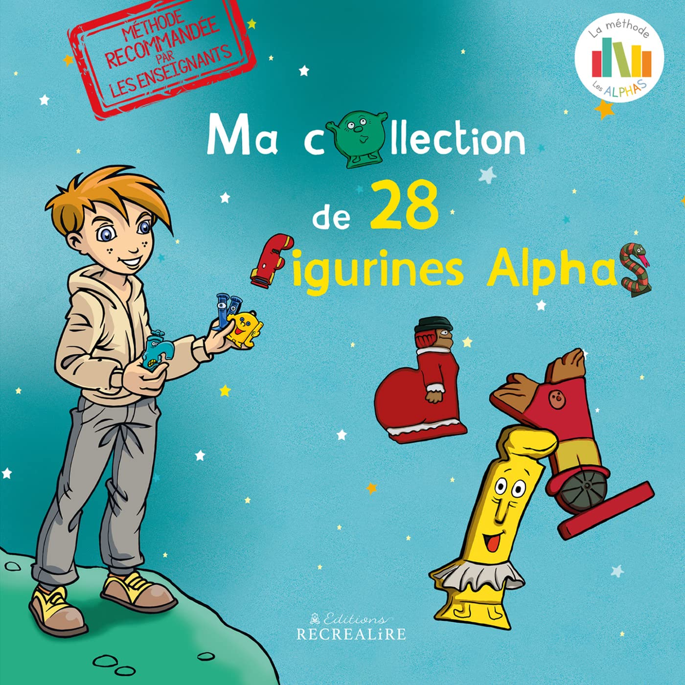 Ma collection de 28 figurines Alphas: La méthode de lecture Les Alphas GS-CP Non-fiction
