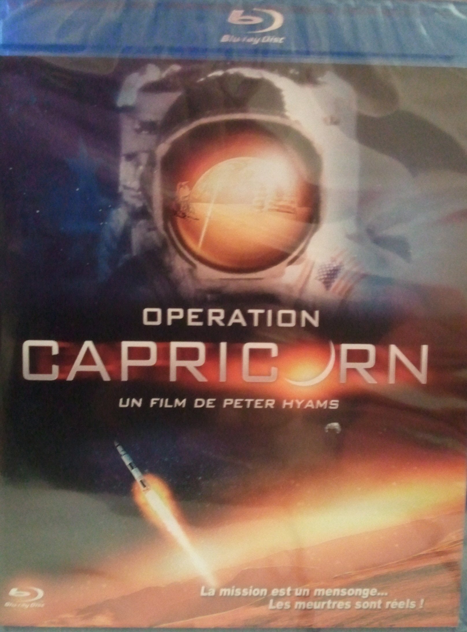 CAPRICORN ONE(1977) OPERATION CAPRICORN- BLU RAY VERSION FRANCAISE dvd