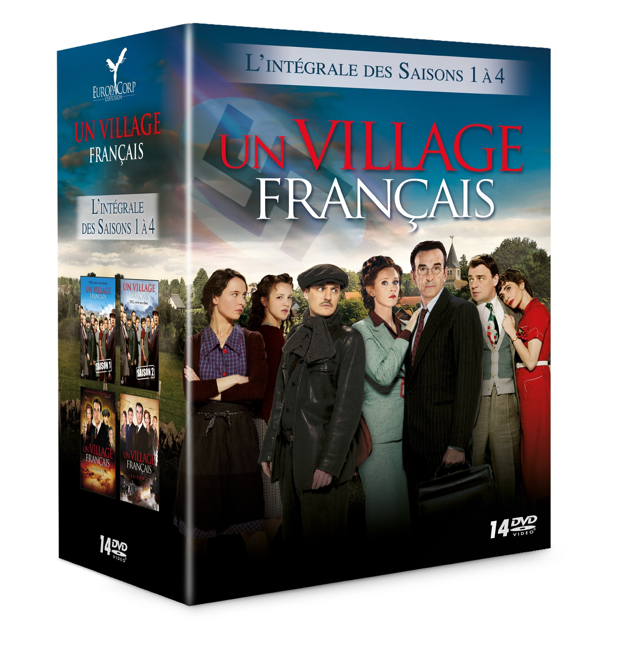Coffret intégrale un village français, saisons 1 à 4 Box sets