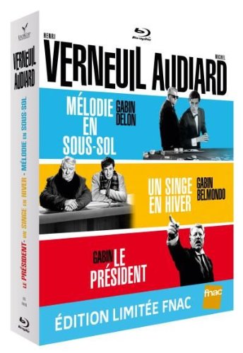 Un singe en hiver - Mélodie en sous-sol - Le Président Coffret 3 Blu-Ray Edition Limitée dvd