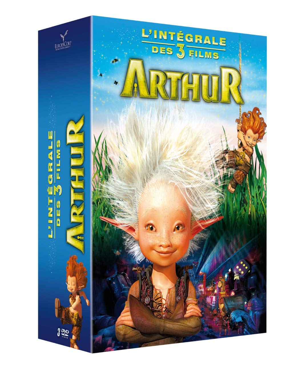 Arthur - l'intégrale : arthur et les minimoys + la vengeance de maltazard + la guerre des deux mondes Movies