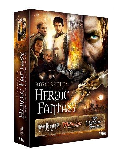 Coffret heroic fantasy, vol. 2 : wolfhound ; midnight chronicles ; dragon sword Films